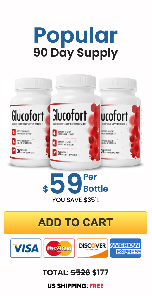 Glucofort - 3 Bottles
